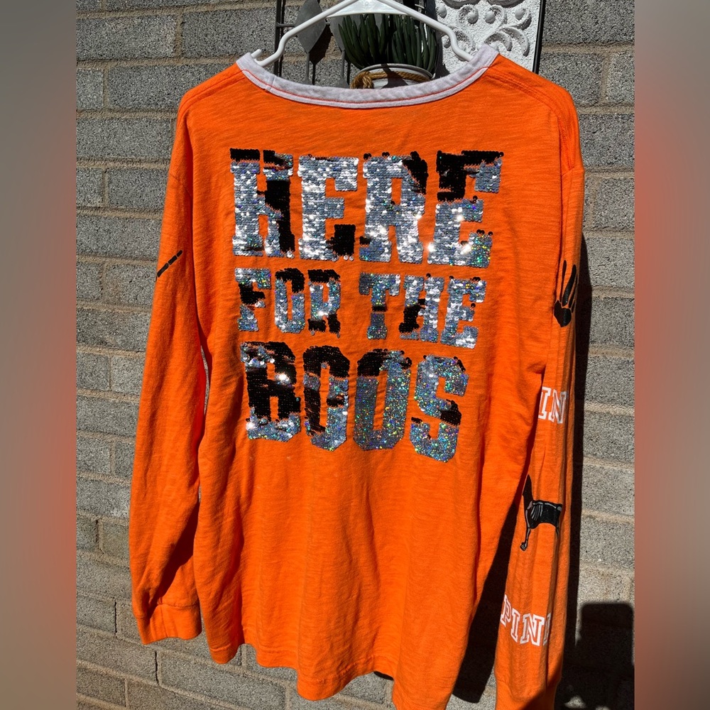 Victoria’s secret PINK long sleeve Halloween shirt